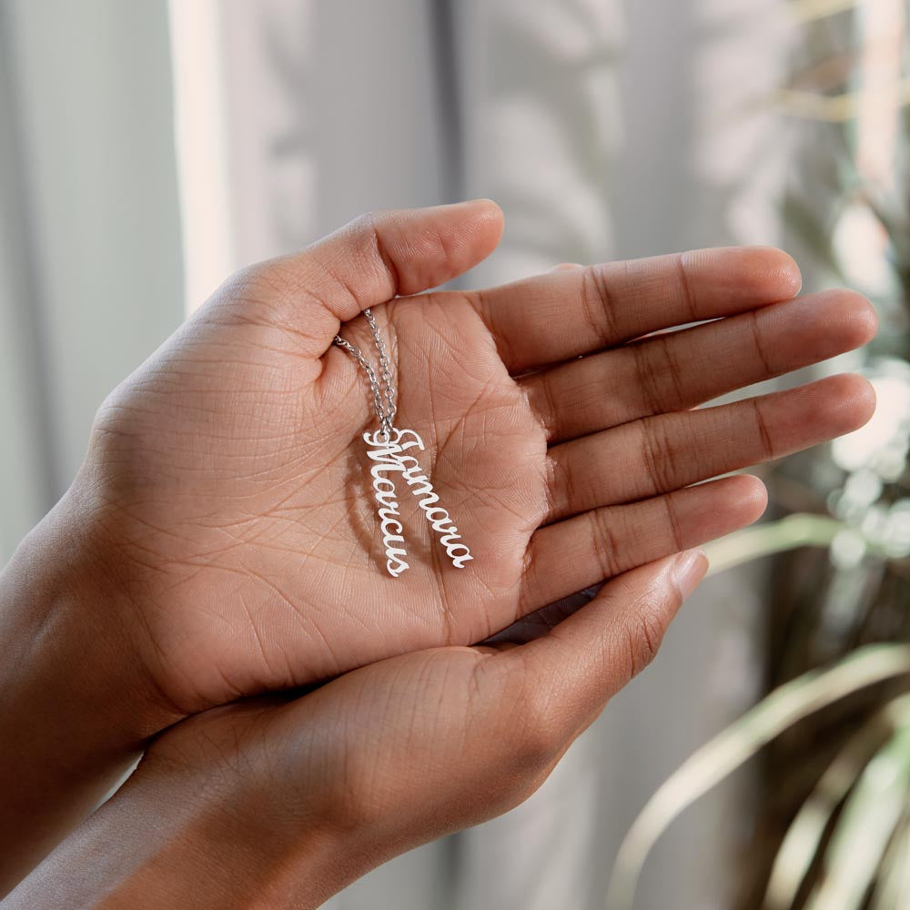 Multiple Name Personalized Name Necklace