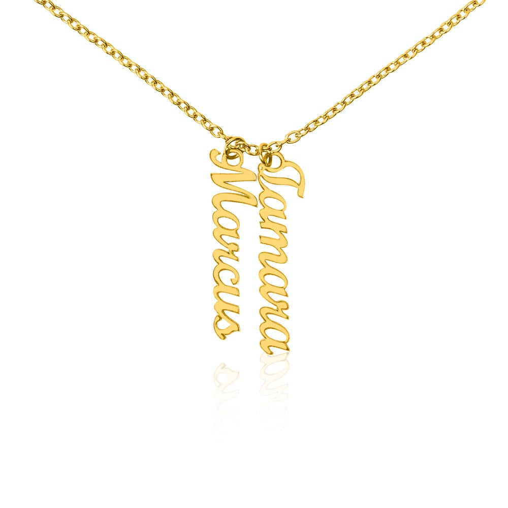 Multiple Name Personalized Name Necklace