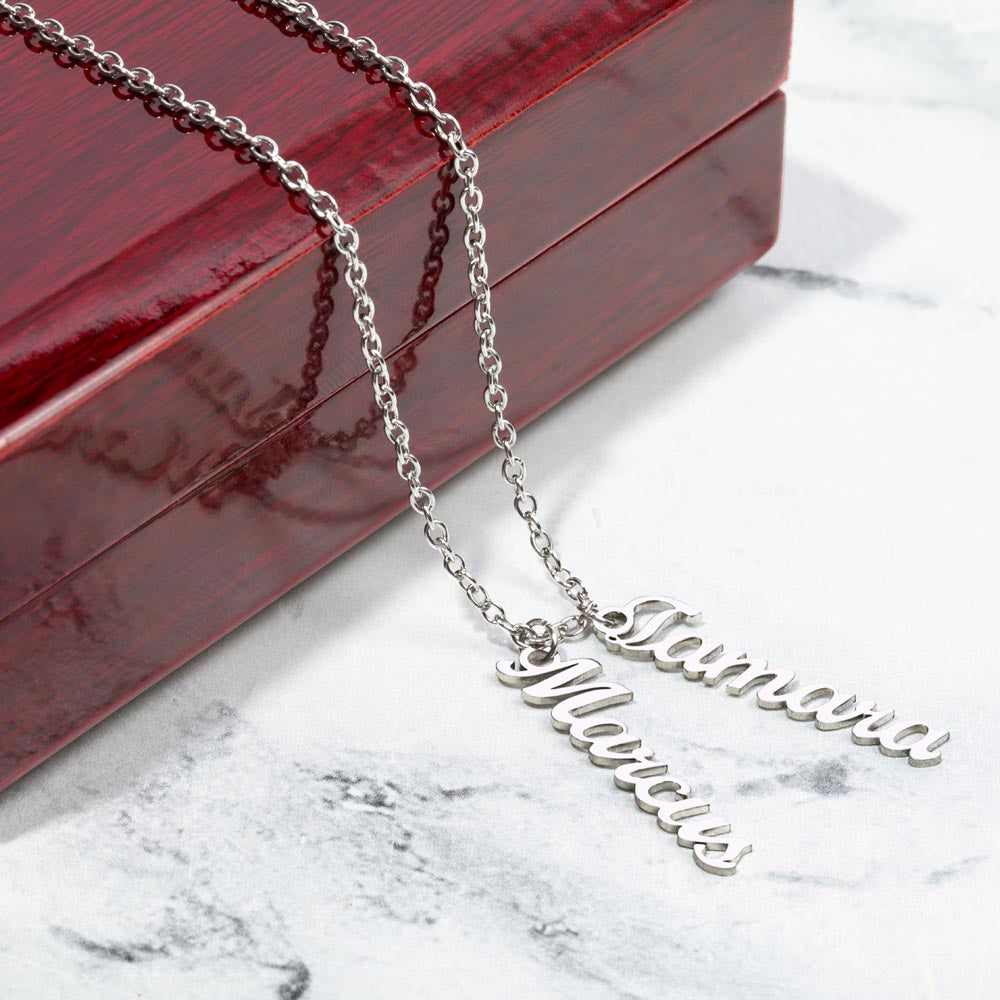 Multiple Name Personalized Name Necklace
