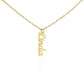 PERSONALIZED VERTICAL NAME NECKLACE
